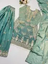 Nsr 894 Pure Fendy Silk Embroidery Work Sharara Suits
